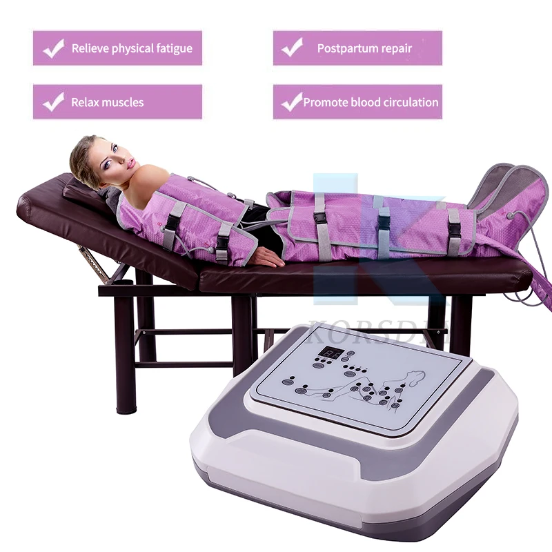 Массаж тела воздушными подушками для похудения, Пресотерапия сжатием воздуха, терапия давлением всего тела, уменьшение целлюлита, машина для похудения