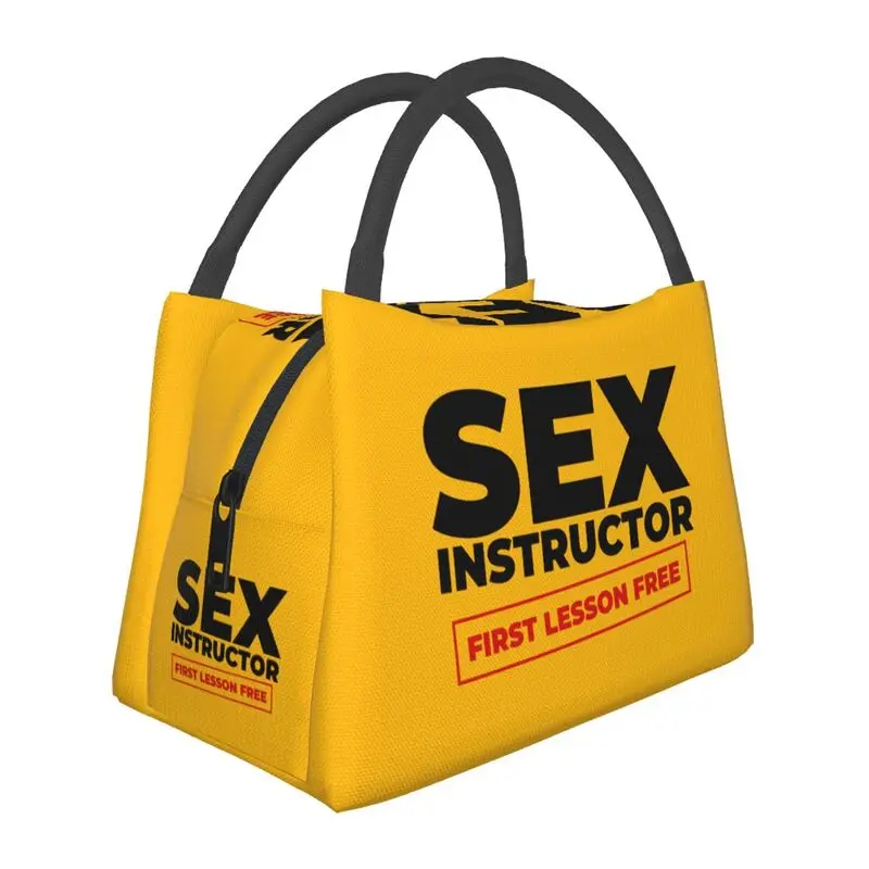 Секс-инструктор Изолированные сумки для ланча для кемпинга, Путешествий, Водонепроницаемый кулер, Термобокс для ланча, Женский